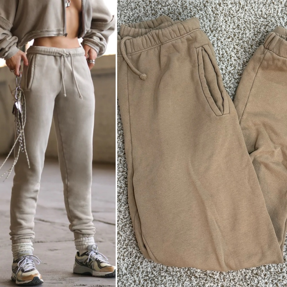 Joah Brown Empire Joggers Sand French Terry